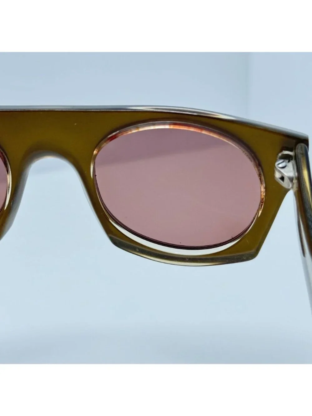 Claude Montana / Mikli Sunglasses 533 716 CM 86 Gold France Vintage Retro RARE